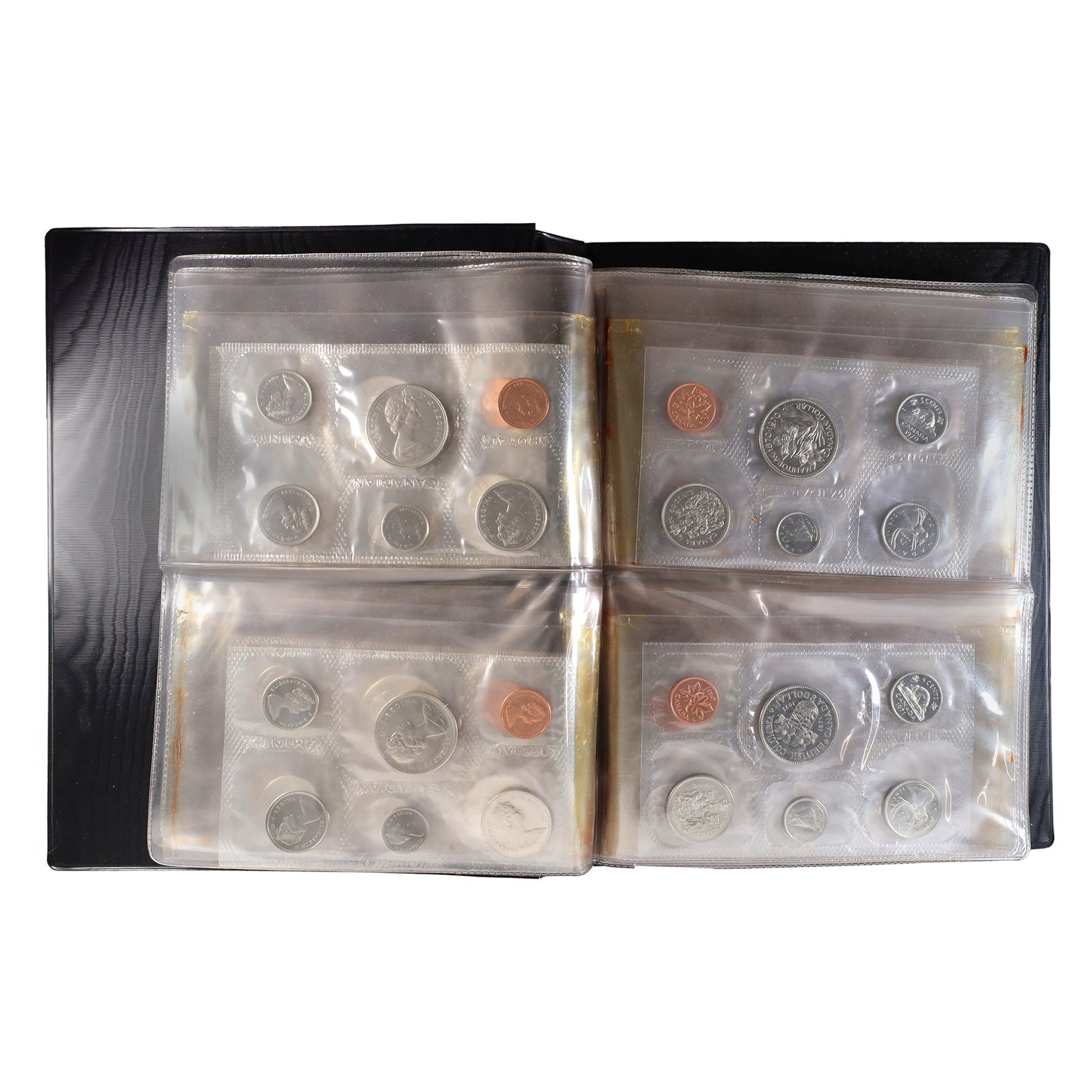 Estate Lot of 23x 1963-1987 Canada Proof Like Mint Sets in Specialized Album (sold as-is)