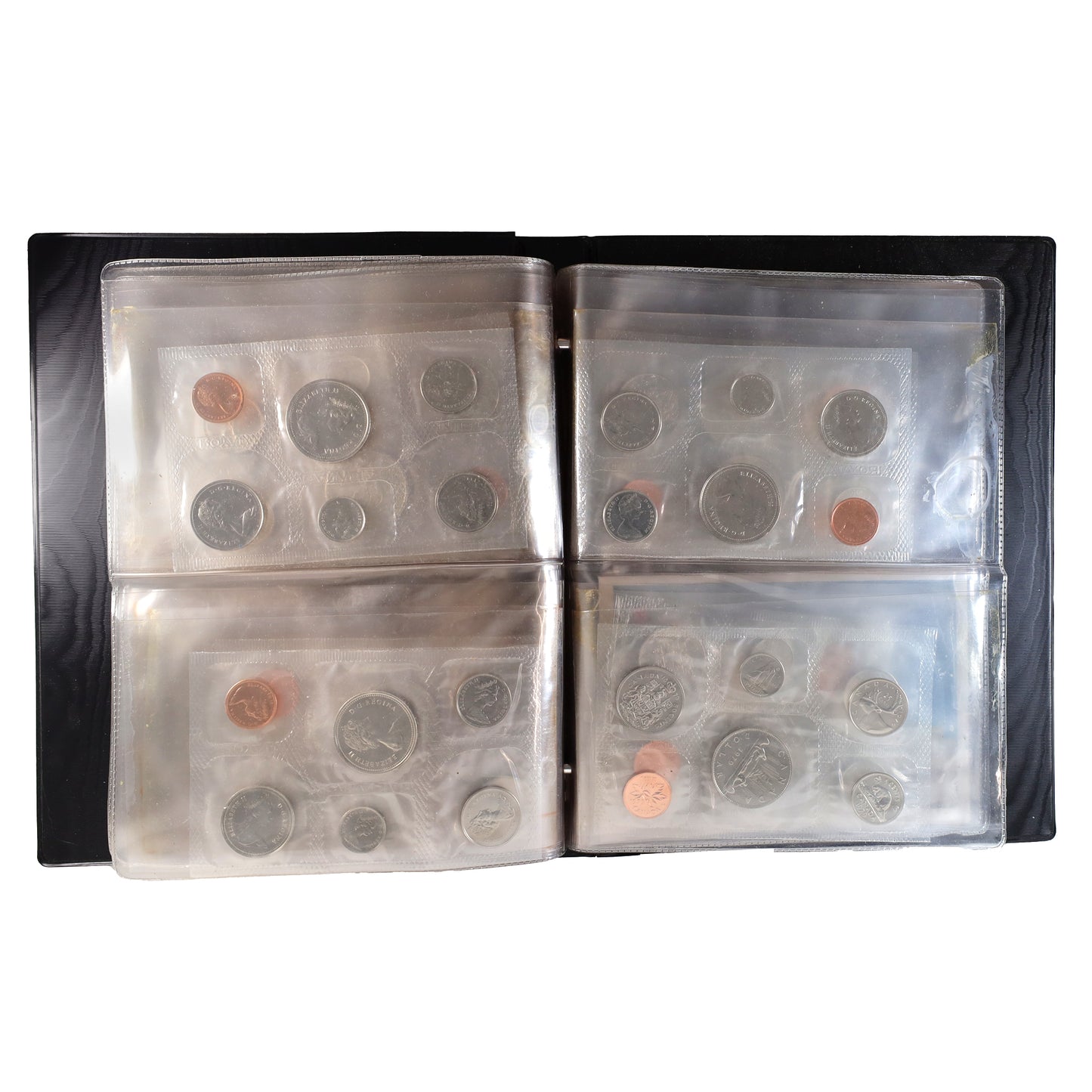Estate Lot of 23x 1963-1987 Canada Proof Like Mint Sets in Specialized Album (sold as-is)