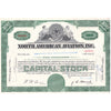 Lot of 10x Vintage Stock Certificates, Mostly All Different, 10pcs