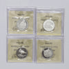 Lot of 4x 2000 Canada 50-cents Birds of Prey Proof 4-Coin Set ICCS Cert. PF67 UHC, 4pcs
