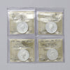 Lot of 4x 2000 Canada 50-cents Birds of Prey Proof 4-Coin Set ICCS Cert. PF67 UHC, 4pcs