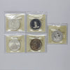 Lot of 5x 1975-1979 Canada Silver Dollars ICCS Certified SP66-SP67, 5pcs