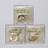 Lot of 3x 2002-2007 50-cents Canadian Golden Florals ICCS Certified PF67 UHC, 3pcs