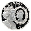 2022 Canada Queen Elizabeth II Platinum Jubilee .9999 Silver Proof Dollar (No Tax)