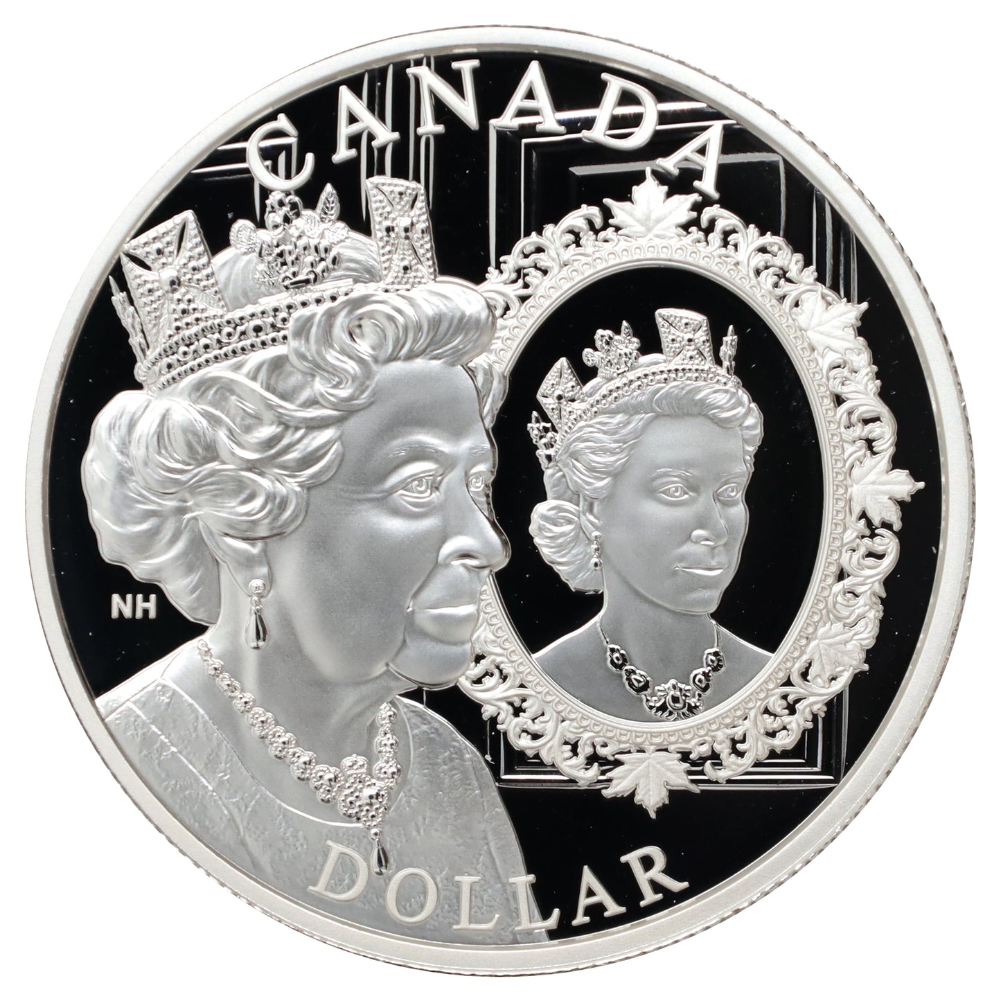 2022 Canada Queen Elizabeth II Platinum Jubilee .9999 Silver Proof Dollar (No Tax)