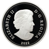 2022 Canada Queen Elizabeth II Platinum Jubilee .9999 Silver Proof Dollar (No Tax)
