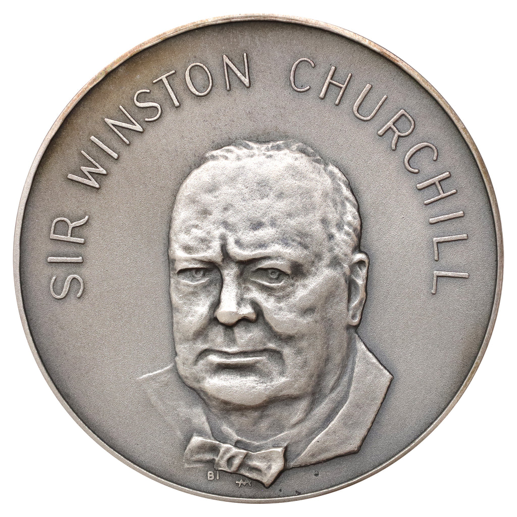 1965 Sir Winston Churchill 3.27oz. .999 Silver Honour Medallion (No Tax)