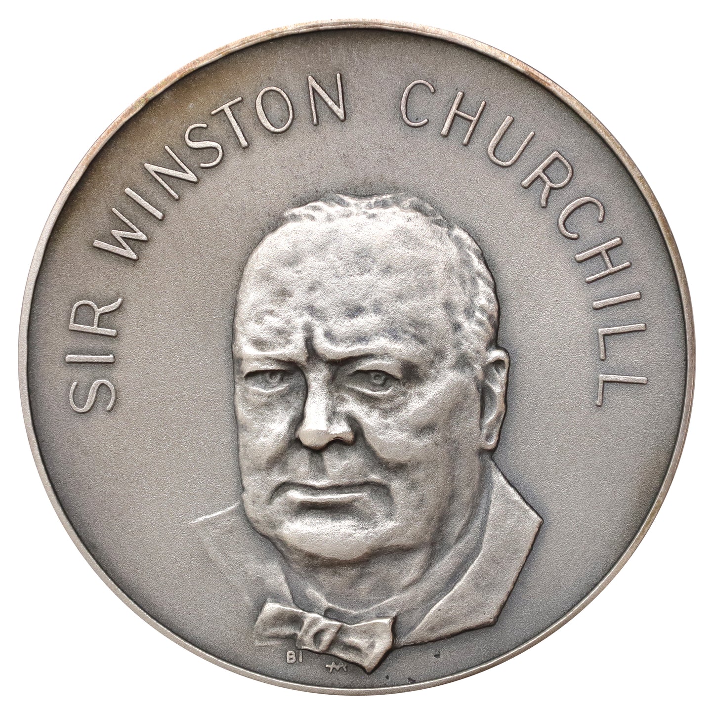 1965 Sir Winston Churchill 3.27oz. .999 Silver Honour Medallion (No Tax)