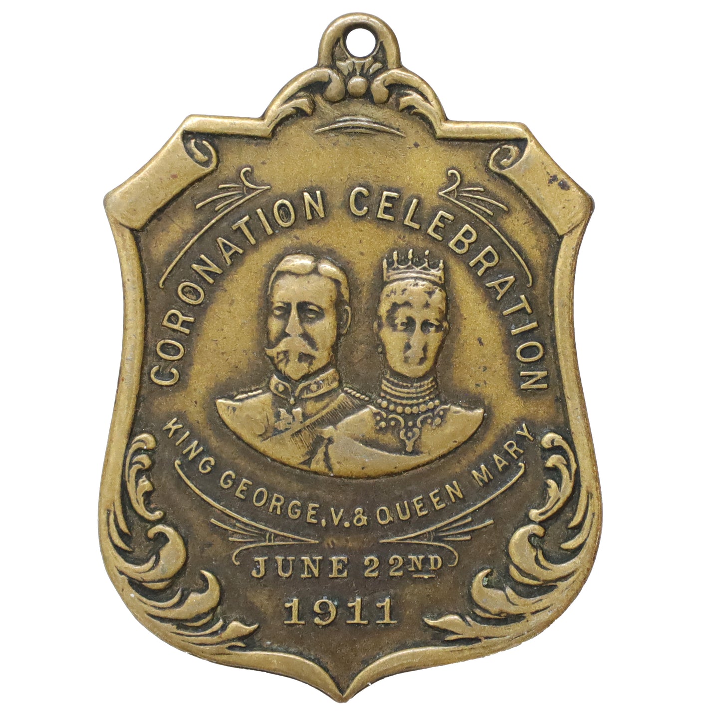 1911 King George V & Queen Mary Coronation Medal
