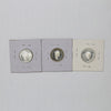 Lot of 3x 2000-2002 Canada 5-cents Historical Sterling Silver Proofs, 3pcs (Coins Only)