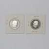 Pair of 2004 & 2012 Canada Proof Silver Loonies, 2pcs