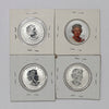 Lot of 4x 2018-2022 Canada $3 & $5 99.99% Fine Silver Coins, 4pcs (No Tax) Coins Only