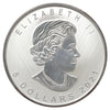 2021 Canada $5 Silver Maple leaf with W Mint Mark (No Tax) Coin Only