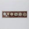 Israel 1975 27th Anniversary Official 6-Coin Mint Set (wear/tear)