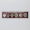 Israel 1977 29th Anniversary Official 6-Coin Mint Set (wear/tear)