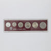 Israel 1977 29th Anniversary Official 6-Coin Mint Set (wear/tear)