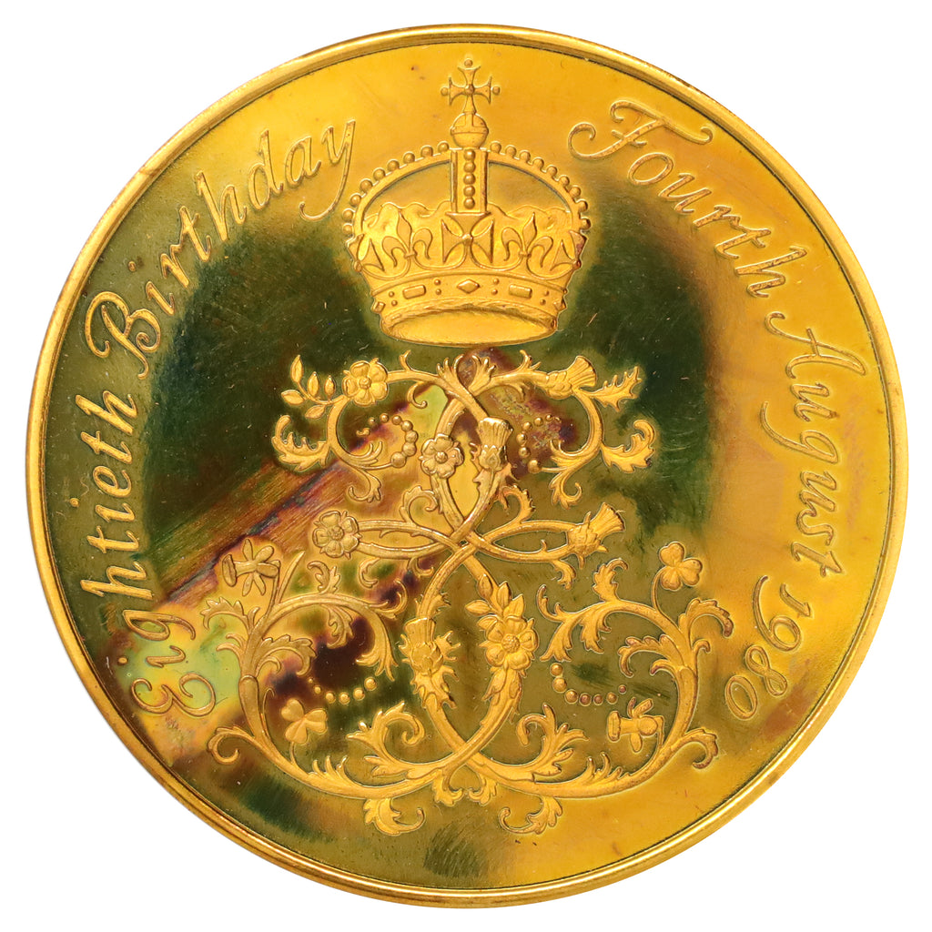1980 Elizabeth Queen Mother 80th Birthday Bronze Medal (issues)