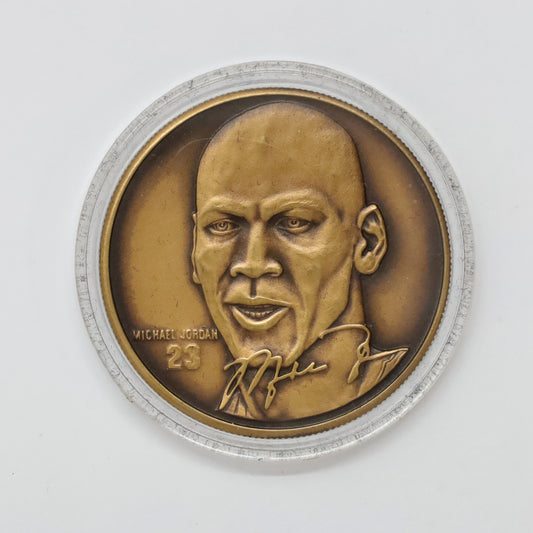 1996 Michael Jordan Chicago Bulls Medallion (minor issues)