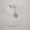 Monaco 1977 Monte Carlo Casino Sterling Silver 100 Francs Chip Medallion with Chain