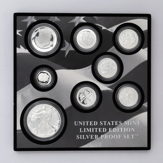 2019 S United States Mint Limited Edition 8-Coin Silver Proof Set (No Tax) minor issues