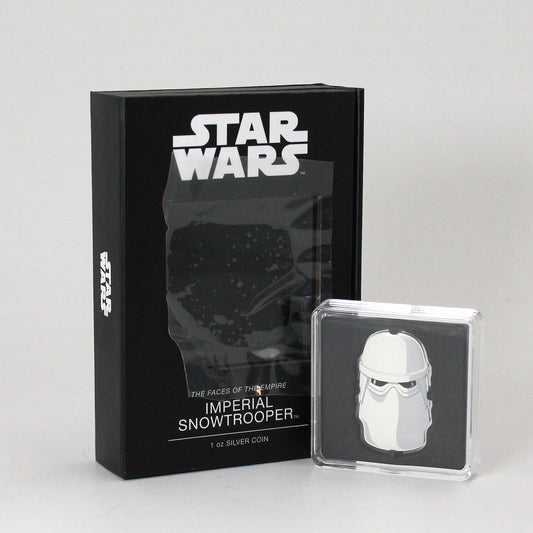 2021 Niue $2 Star Wars Faces of the Empire Imperial Snowtrooper 1 oz Fine Silver (No Tax)