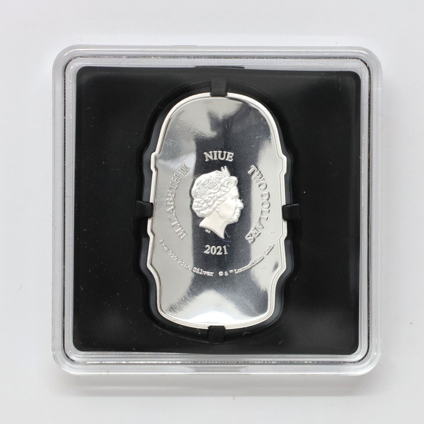 2021 Niue $2 Star Wars Faces of the Empire Imperial Snowtrooper 1 oz Fine Silver (No Tax)