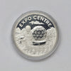 1986 Vancouver, BC, World Exposition Expo Centre .999 Fine Silver Medallion (No Tax) wear