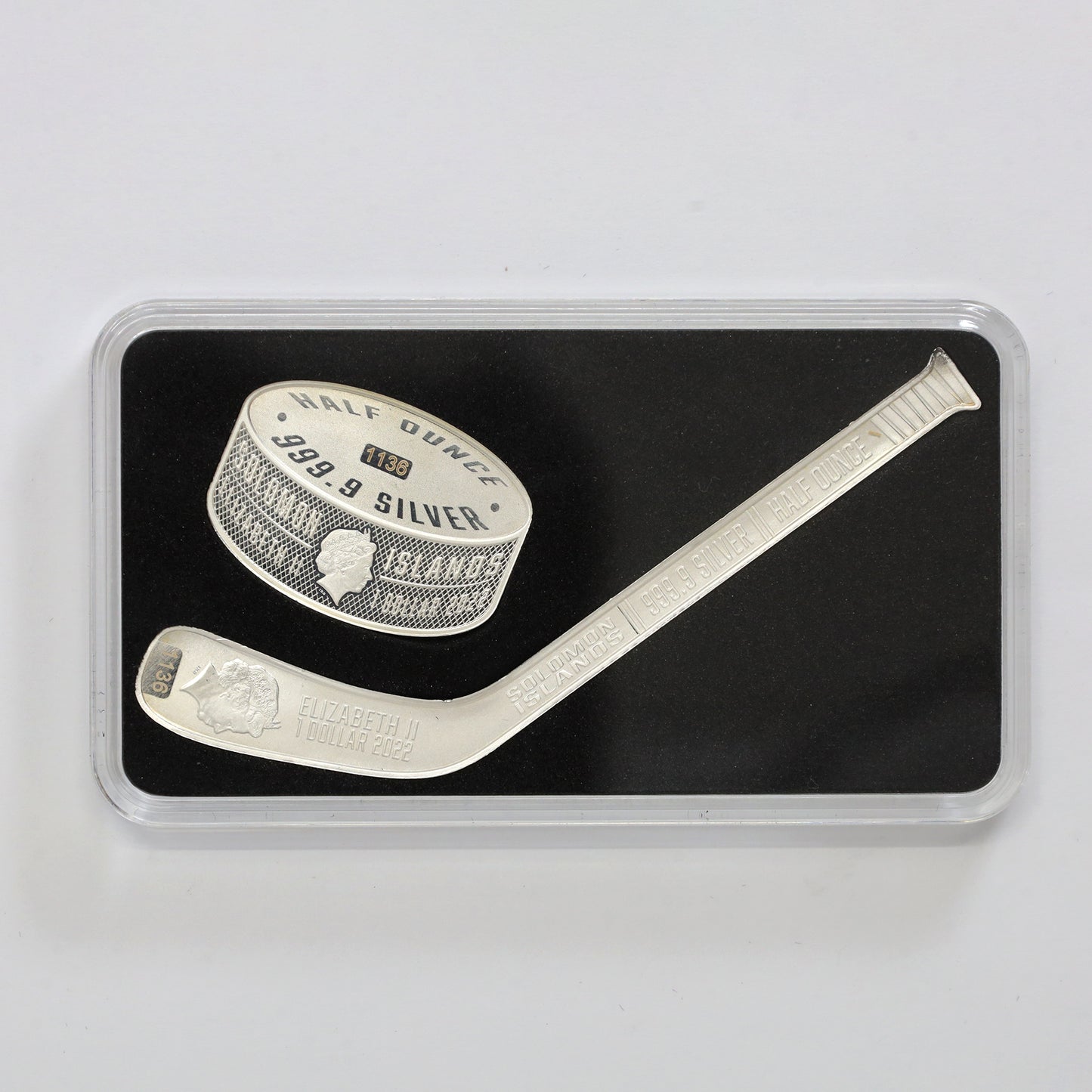 Heritage Sports Series: Ice Hockey 2-Coin .999 Fine Silver Set (No Tax)