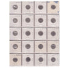 Estate Lot of 210x 1968-2021 Canada 10-cents in White Binder