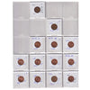 Estate Lot of 182x 1900-2012 Canada 1-cents in Black Binder