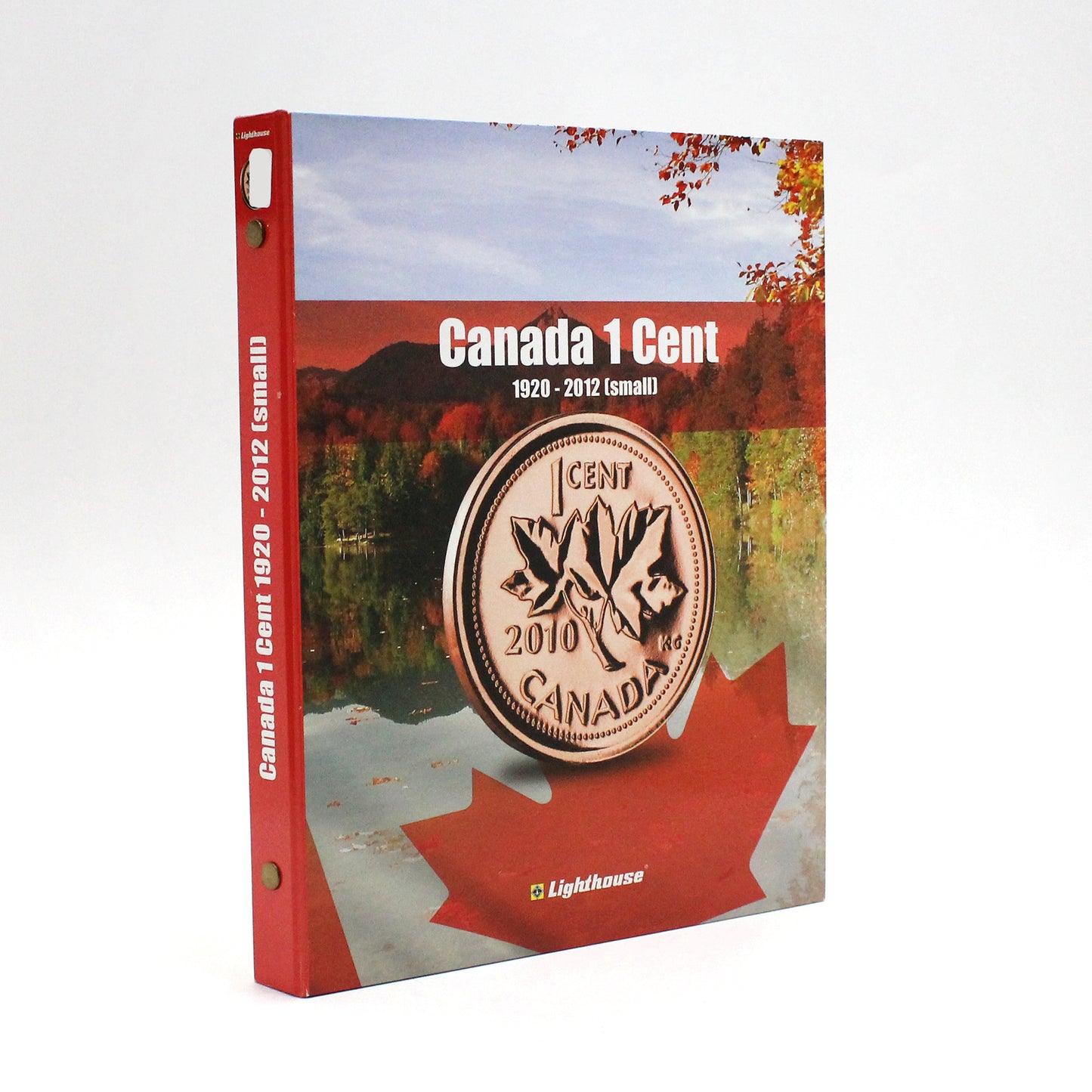 Estate Lot of 112x 1920-2012 Canada Small Cents in COMPLETE Lighthouse Album