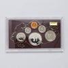 Singapore 1984 6-Coin Proof Set in Wooden Case (light wear)
