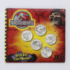 ReelCoinz Jurassic Park III 5-Medallion & Booklet Set from RCM (no stickers, issues)