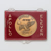 Vintage NASA Project Apollo Medallion in Red Case (light wear)