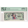 2000 USA Disney Dollar: Celebrate Disney World 2000 Reverse PCGS Certified GUNC65