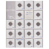Estate Lot of 214x 1922-2010 Canada 5-cents in Black Binder