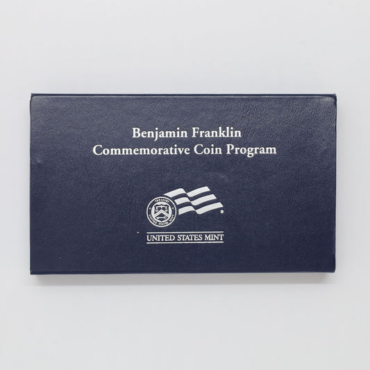 2006 USA Benjamin Franklin "Scientist" .900 Proof Silver Dollar (minor issues)