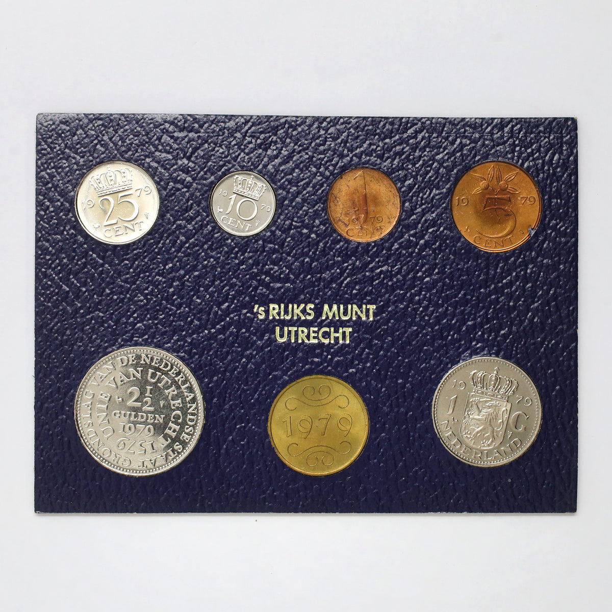 Netherlands 1979 6-Coin & Token Uncirculated Mint Set (light wear)