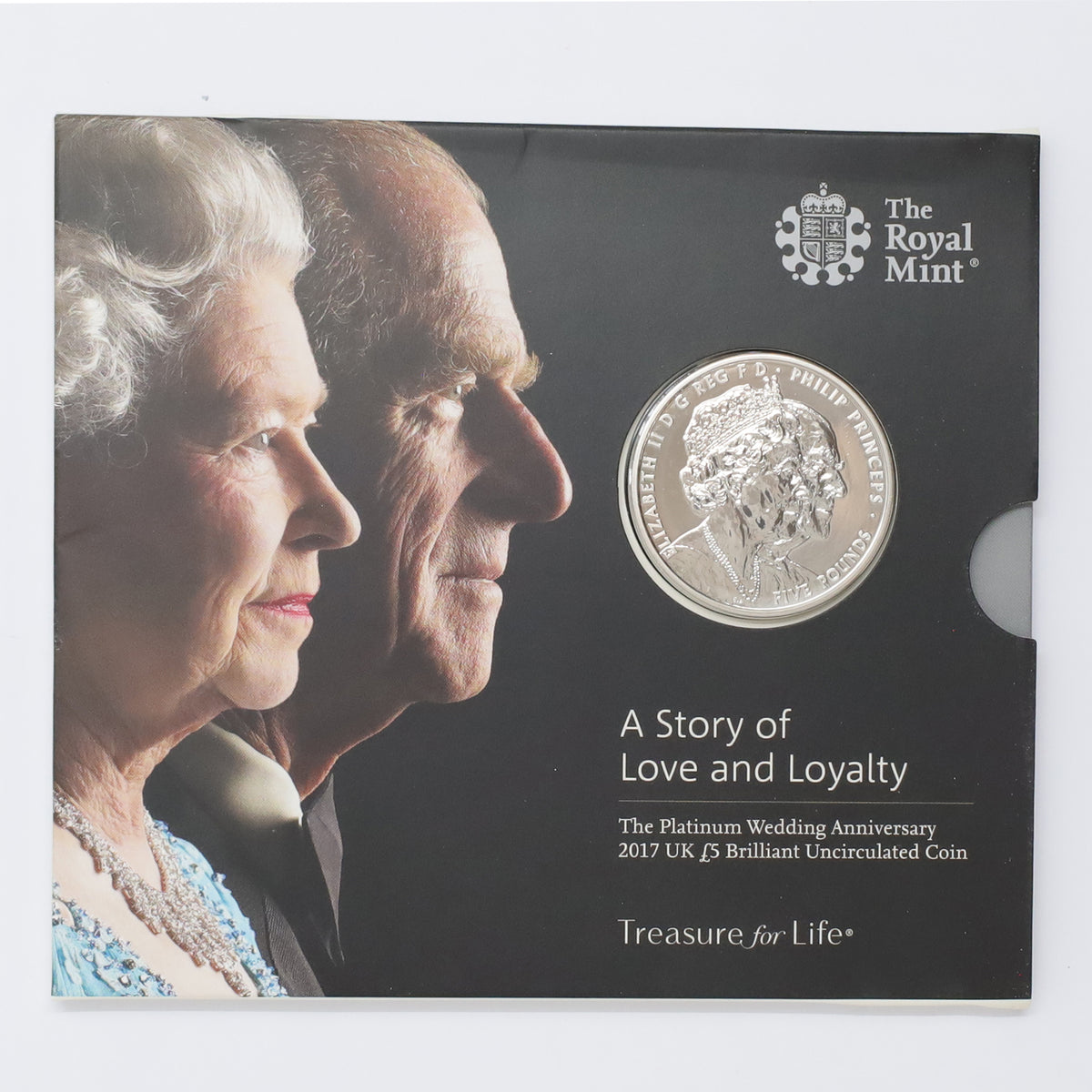 United Kingdom 2017 5 GBP A Story of Love & Loyalty Commemorative Coin (Sealed)
