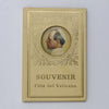 Vatican City 1942 Pope Pius XII Souvenir Medallion Folder (moderate wear)