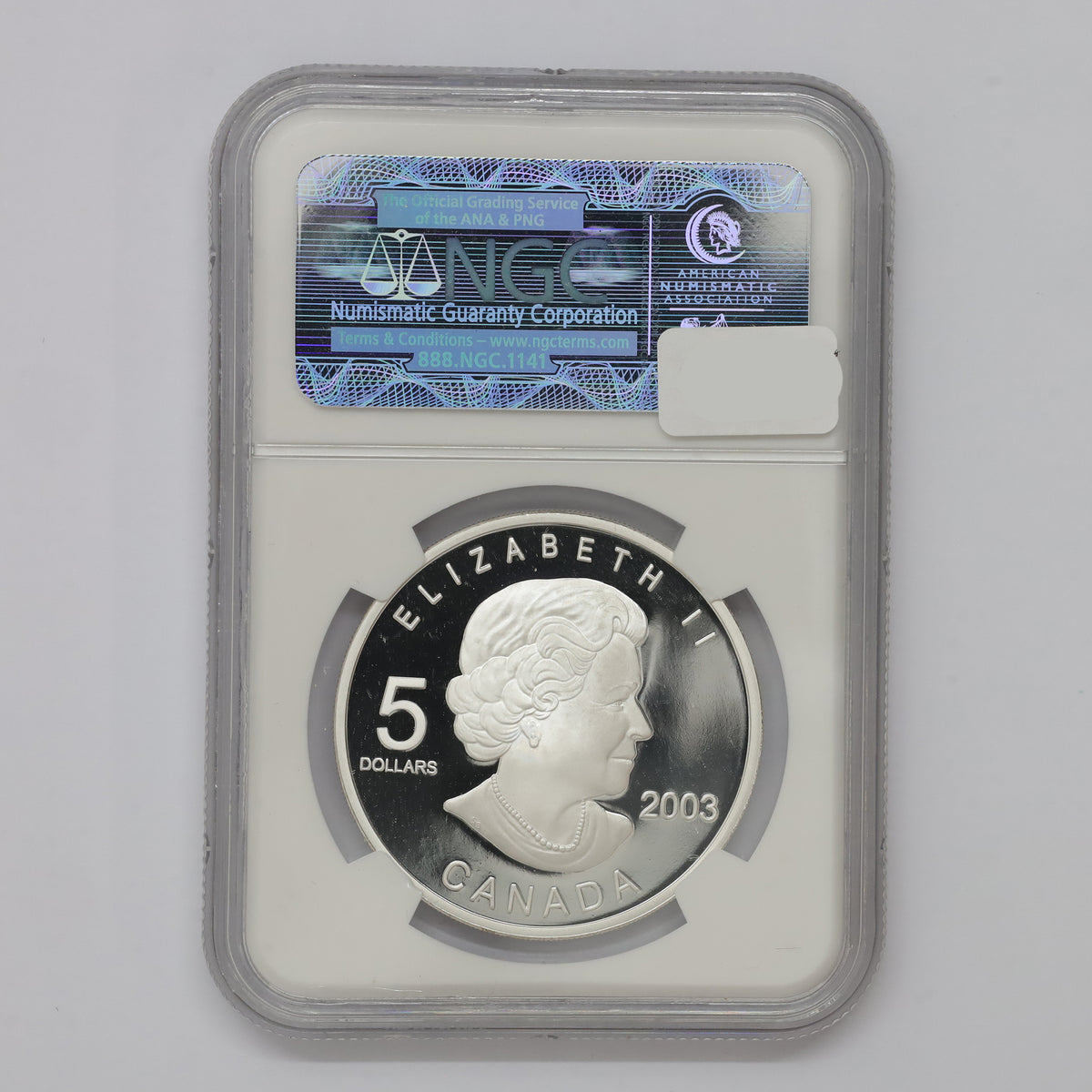 2003 Canada $5 2006 FIFA World Cup Soccer Fine Silver NGC Certified PF69 UHC (No Tax)