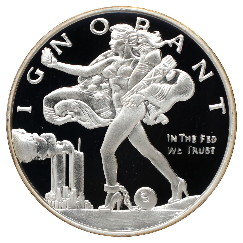 2016 USA Silver Shield Blinded Liberty 1oz. .999 Silver Proof (No Tax)