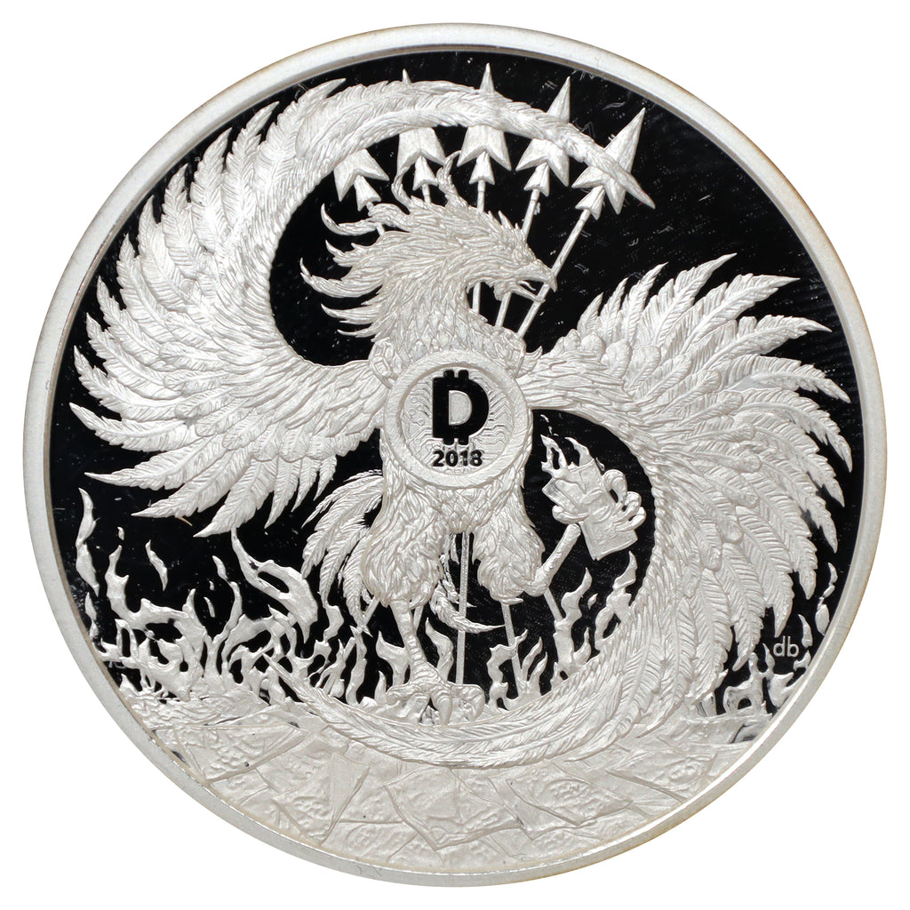 2018 USA Silver Shield Mark of the Beast 1oz. .999 Silver Proof (No Tax)