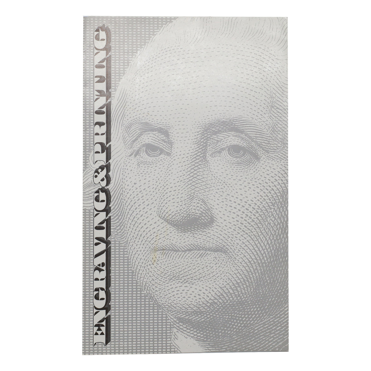 1985 USA $1 Uncut Sheet of 4 Notes in Folder (light wear)