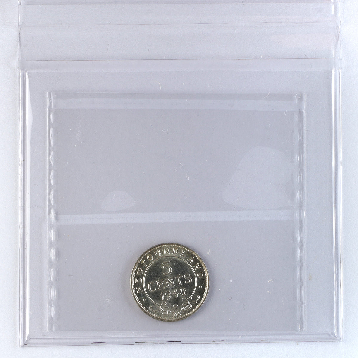 1940C Newfoundland 5-cents ICCS Certified MS62