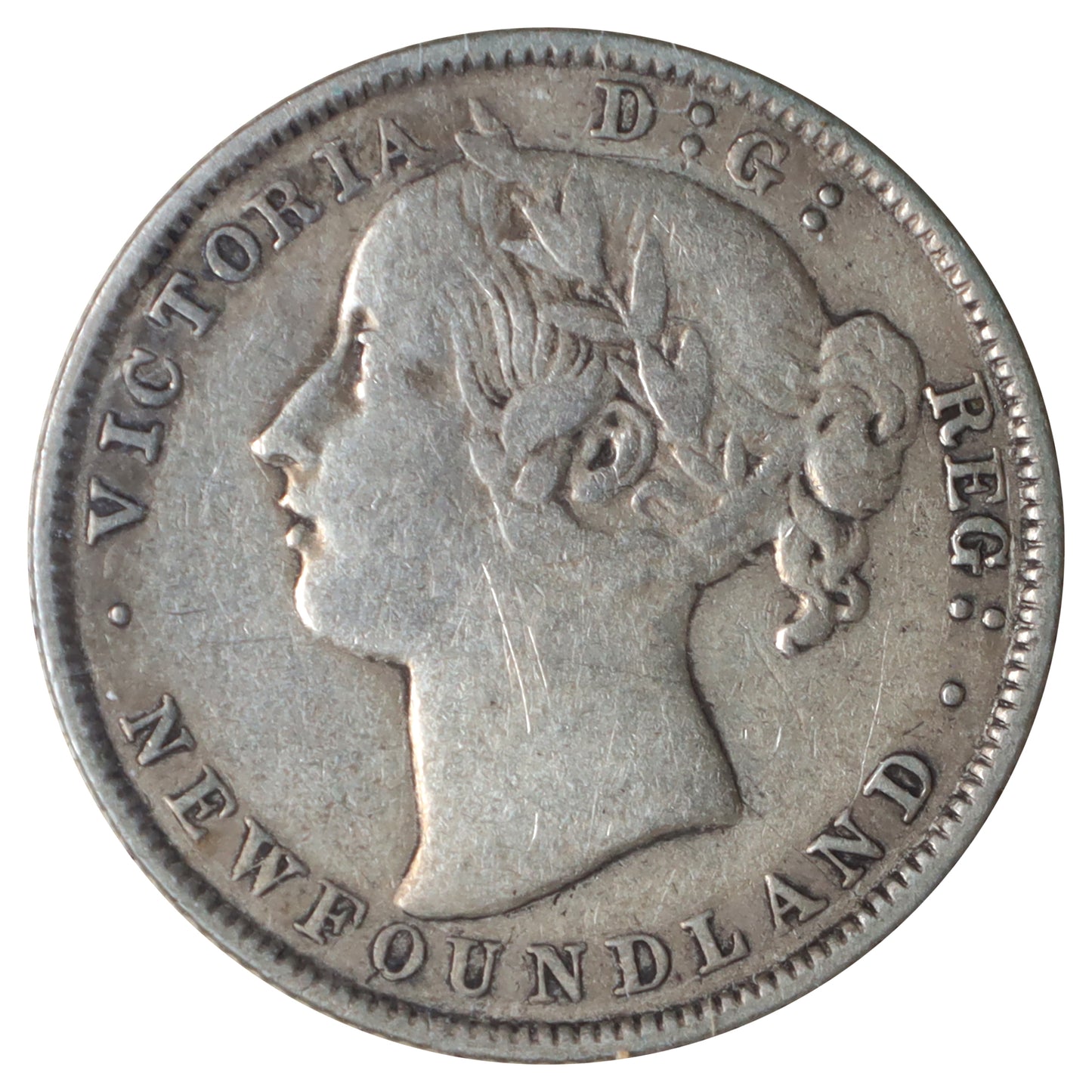 1881 Newfoundland 20-cents ICCS Certified VF20