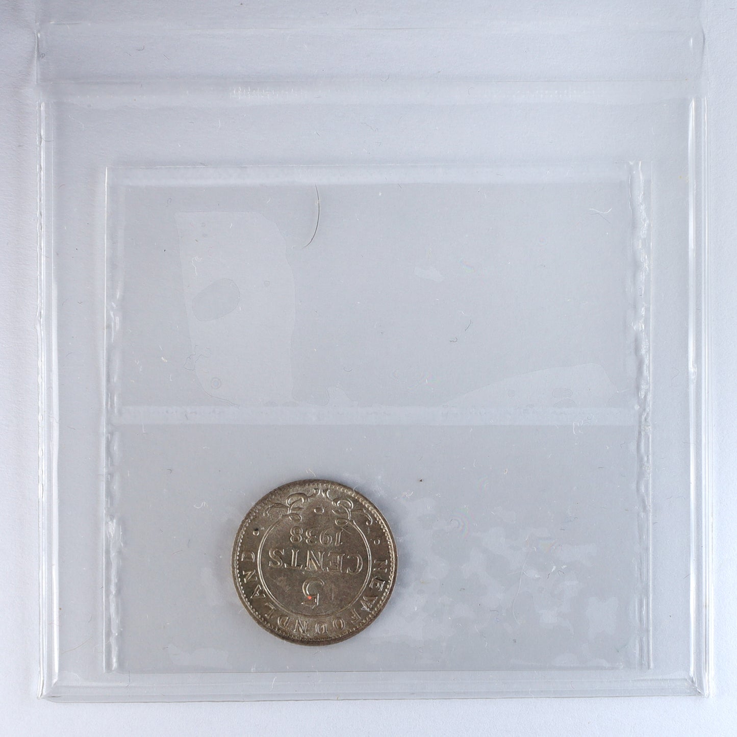1938 Newfoundland 5-cents ICCS Certified MS63 (XHX 977)