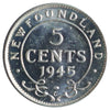 1945C Newfoundland 5-cents ICCS Certified MS65 (NI 907)
