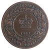 1862 Nova Scotia 1-cent ICCS Certified F15