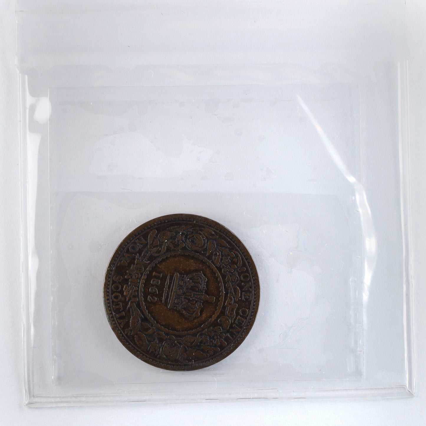 1862 Nova Scotia 1-cent ICCS Certified F12